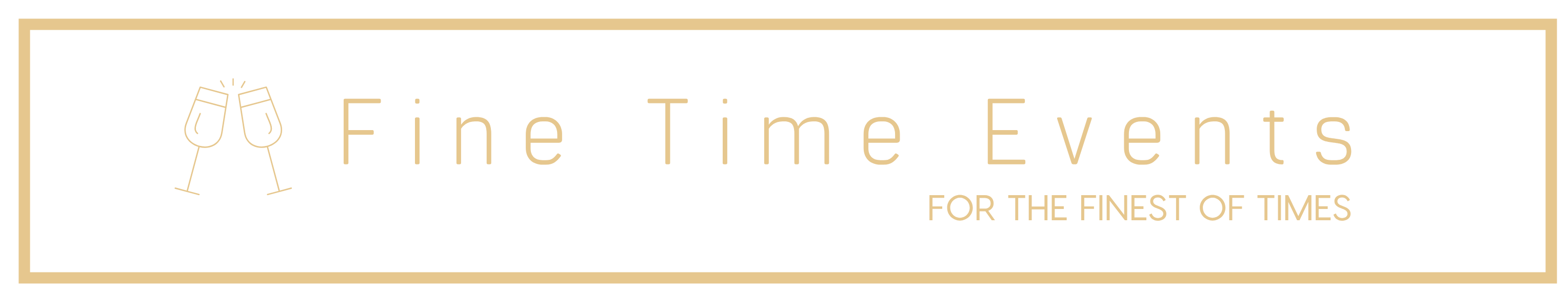 Events logo - Fine Time Events for Northamptonshire Disco and Events