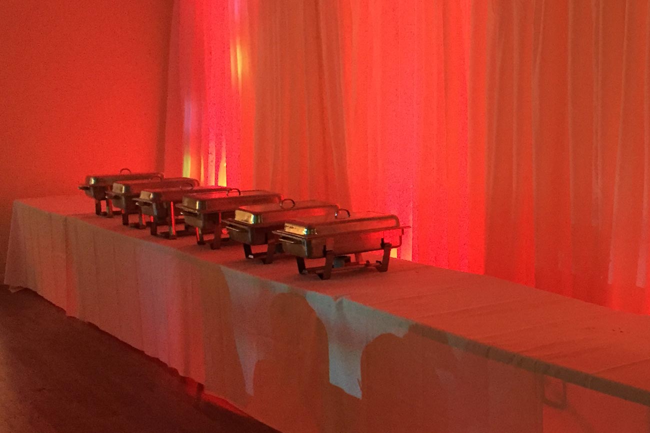 Parties with Party Food organised in northants by events company Fine Time